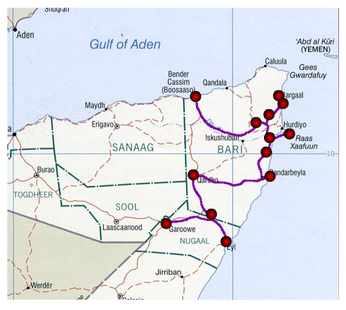 Somalia Map
